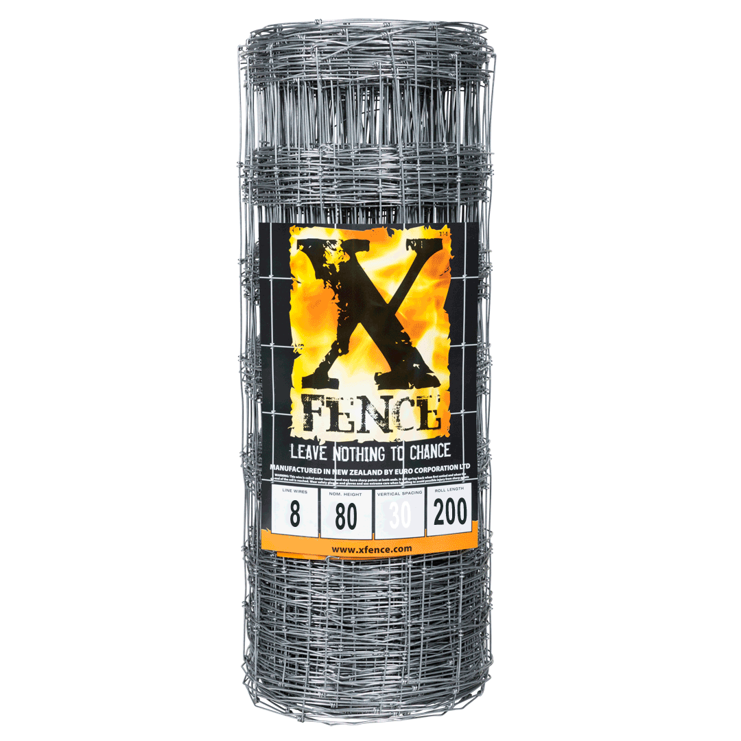 Summit X Fence Netting 8 Line 80cm x 30cm x 200m
