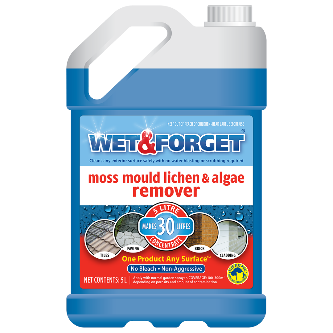 Wet & Forget Moss Mould Remover Concentrate 5L