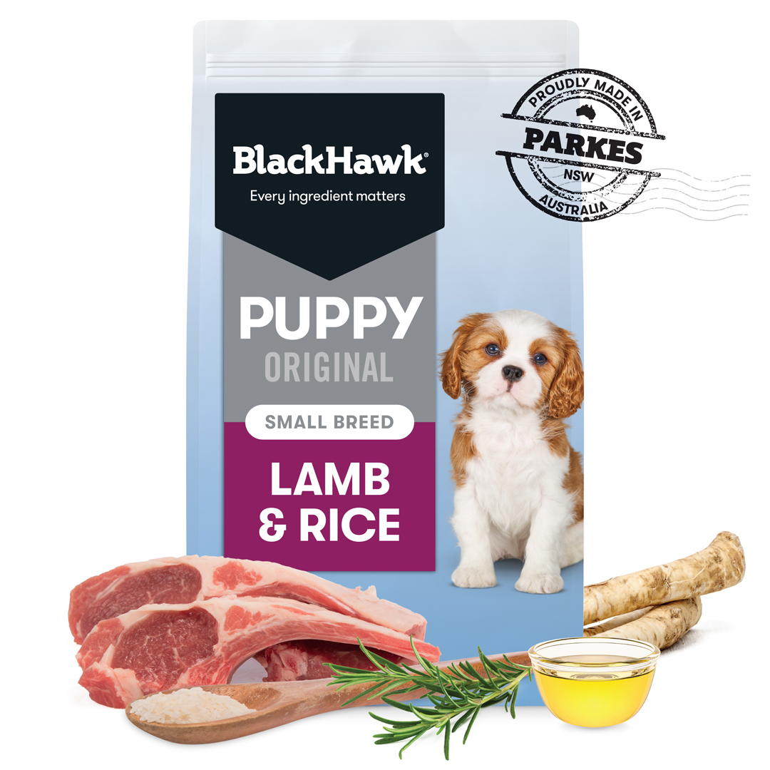 Black Hawk Puppy Small Lamb & Rice 3kg