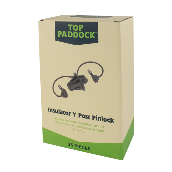 Top Paddock Insulator Y Post Pinlock 25 Pack