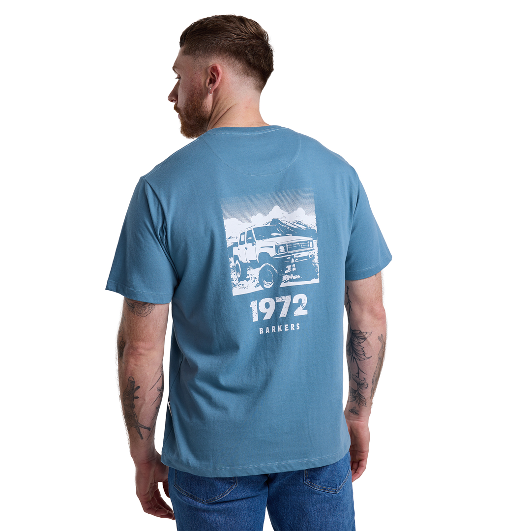 1972 Off Road Print Tee Mns