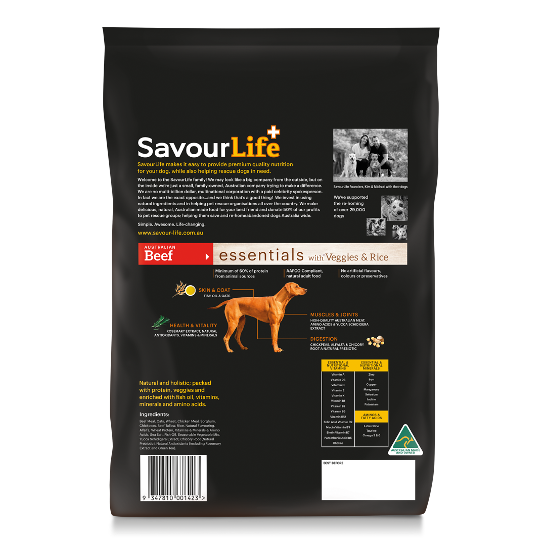 Savourlife Essentials Beef 3kg
