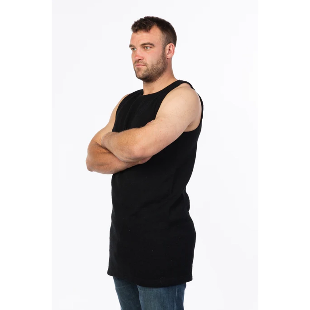 MKM Shearer Singlet 100% Wool