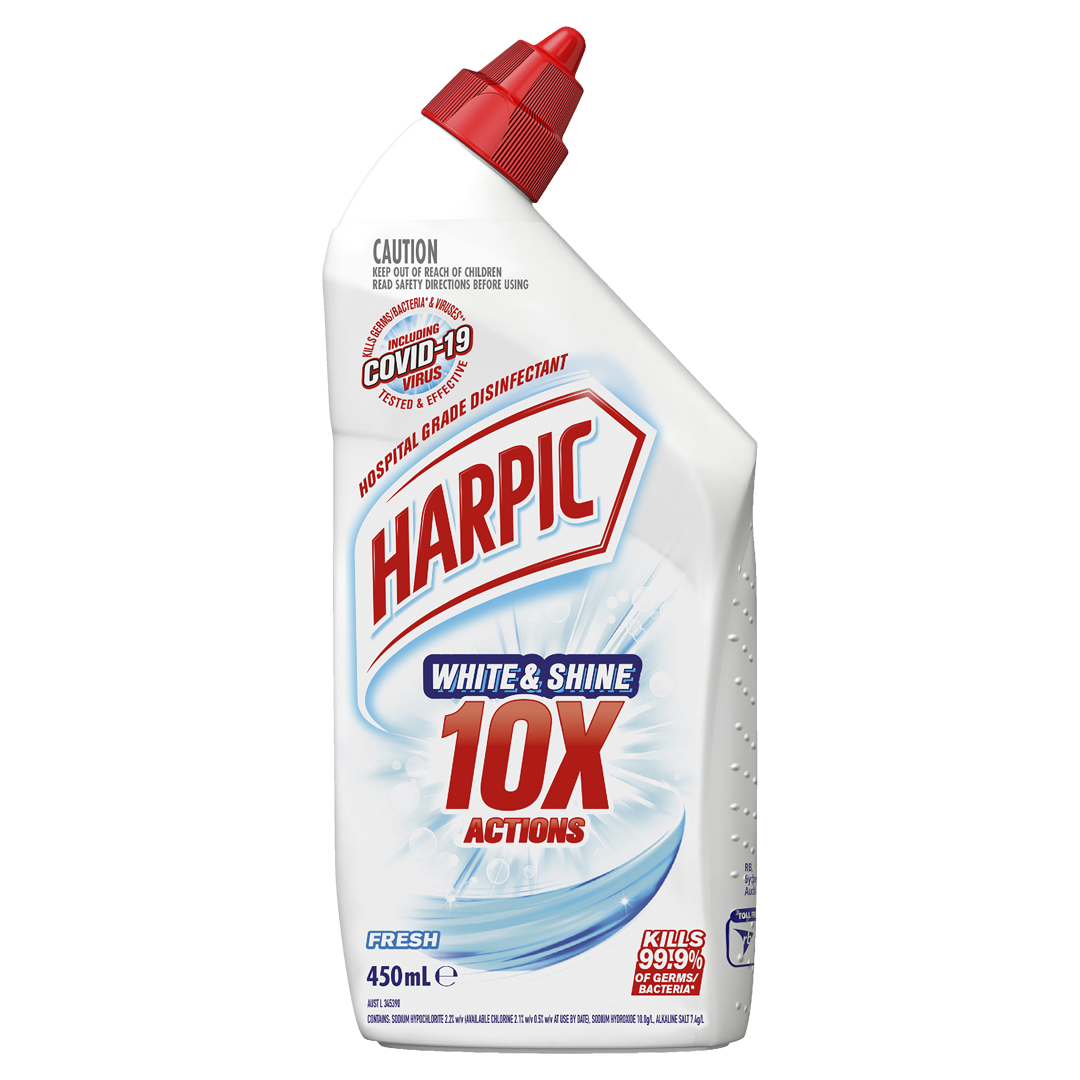 Harpic White & Shine Fresh Toilet Cleaner 450ml