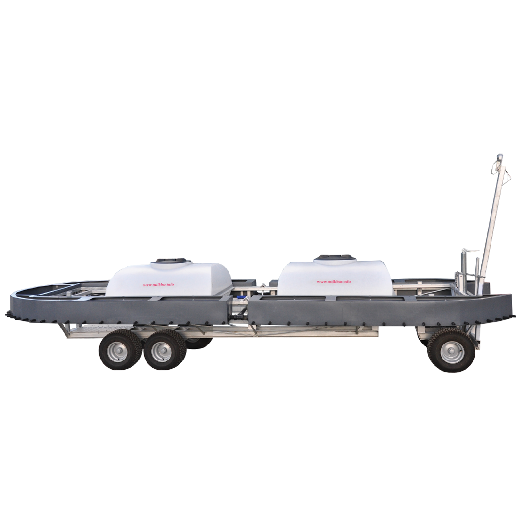 Milk Bar 80 Teat Deluxe 3 Axle 1100L