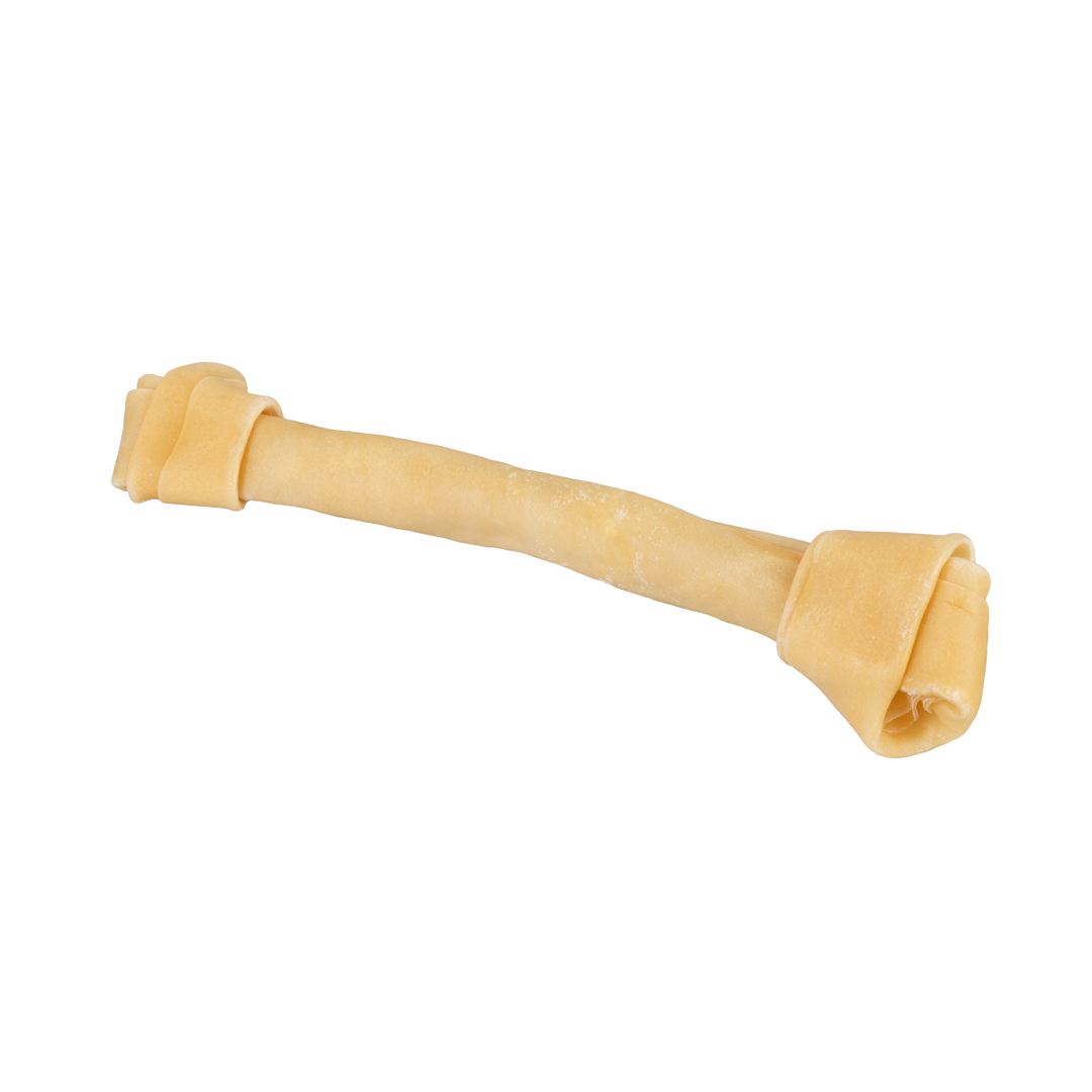 Yours Droolly Beef Rawhide Bone 13in