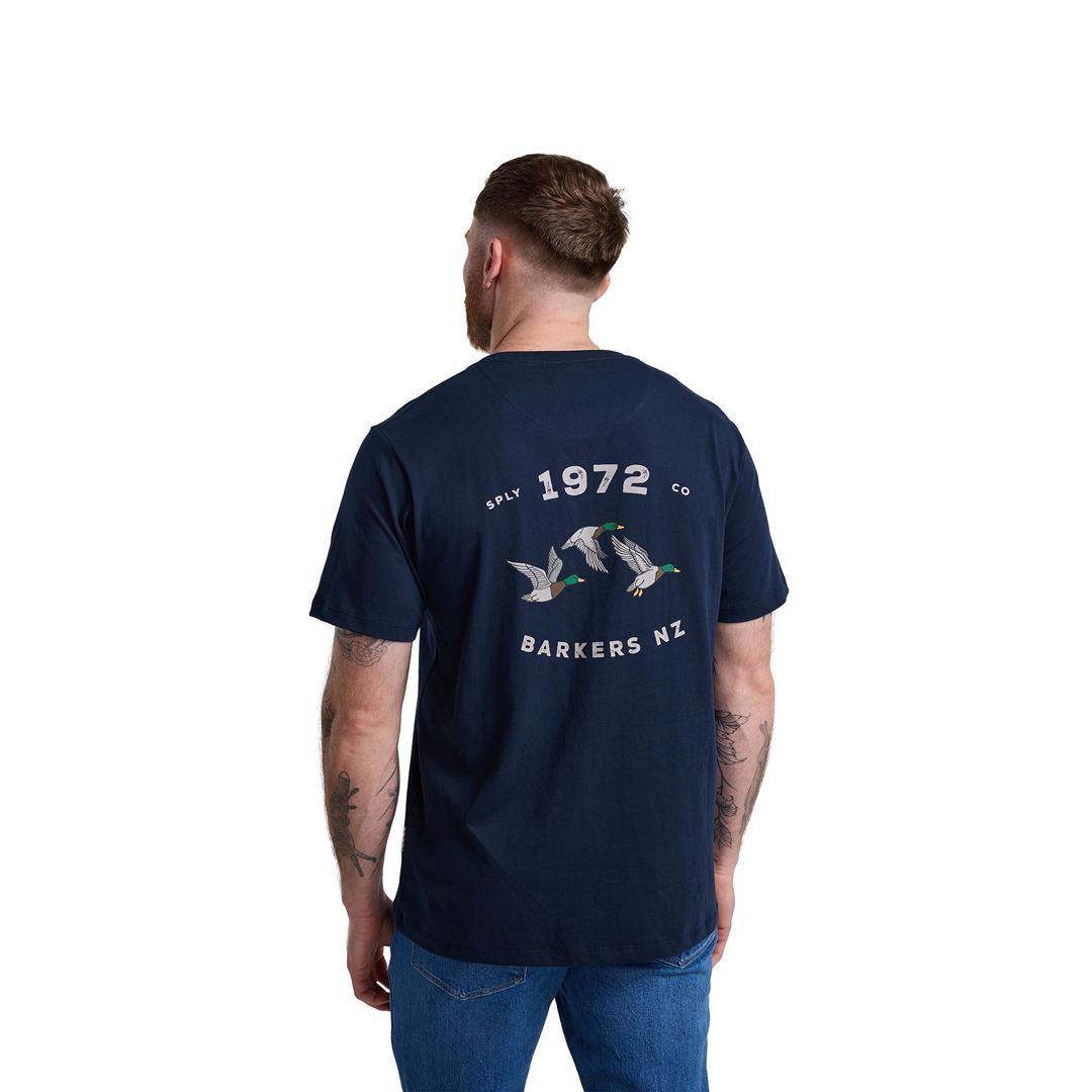 1972 Mallard Print Tee Mns