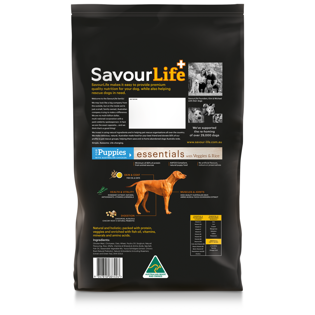 Savourlife Essentials Puppy 15kg