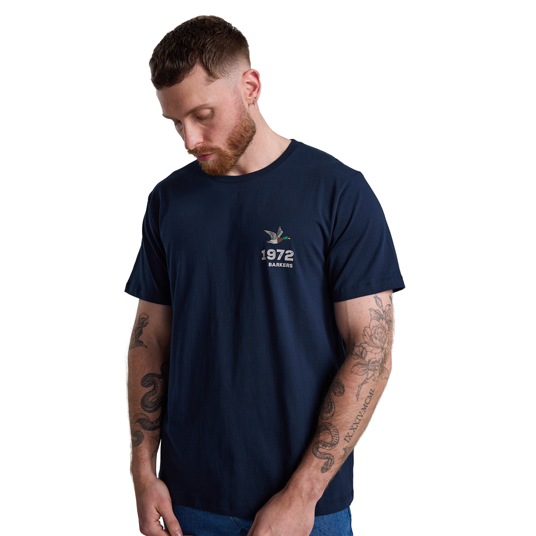 1972 Mallard Print Tee Mns
