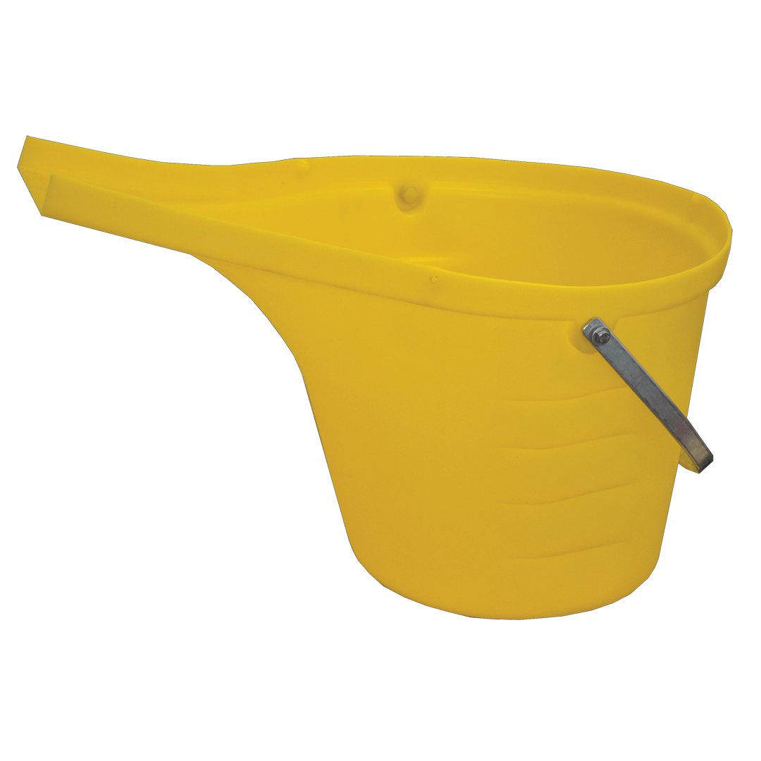 Milk Bar Rail Pail 25L Yellow
