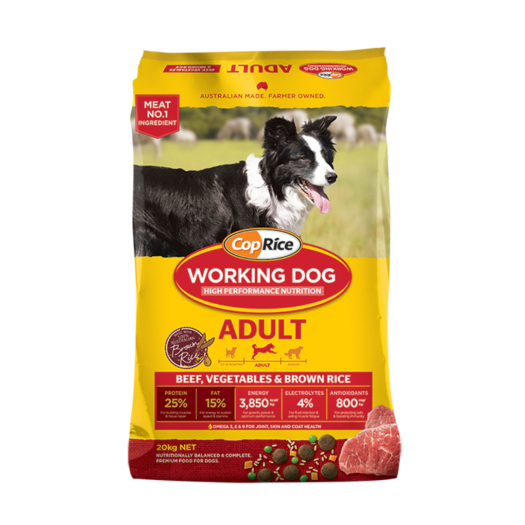 CopRice Working Dog Adult Beef 20kg