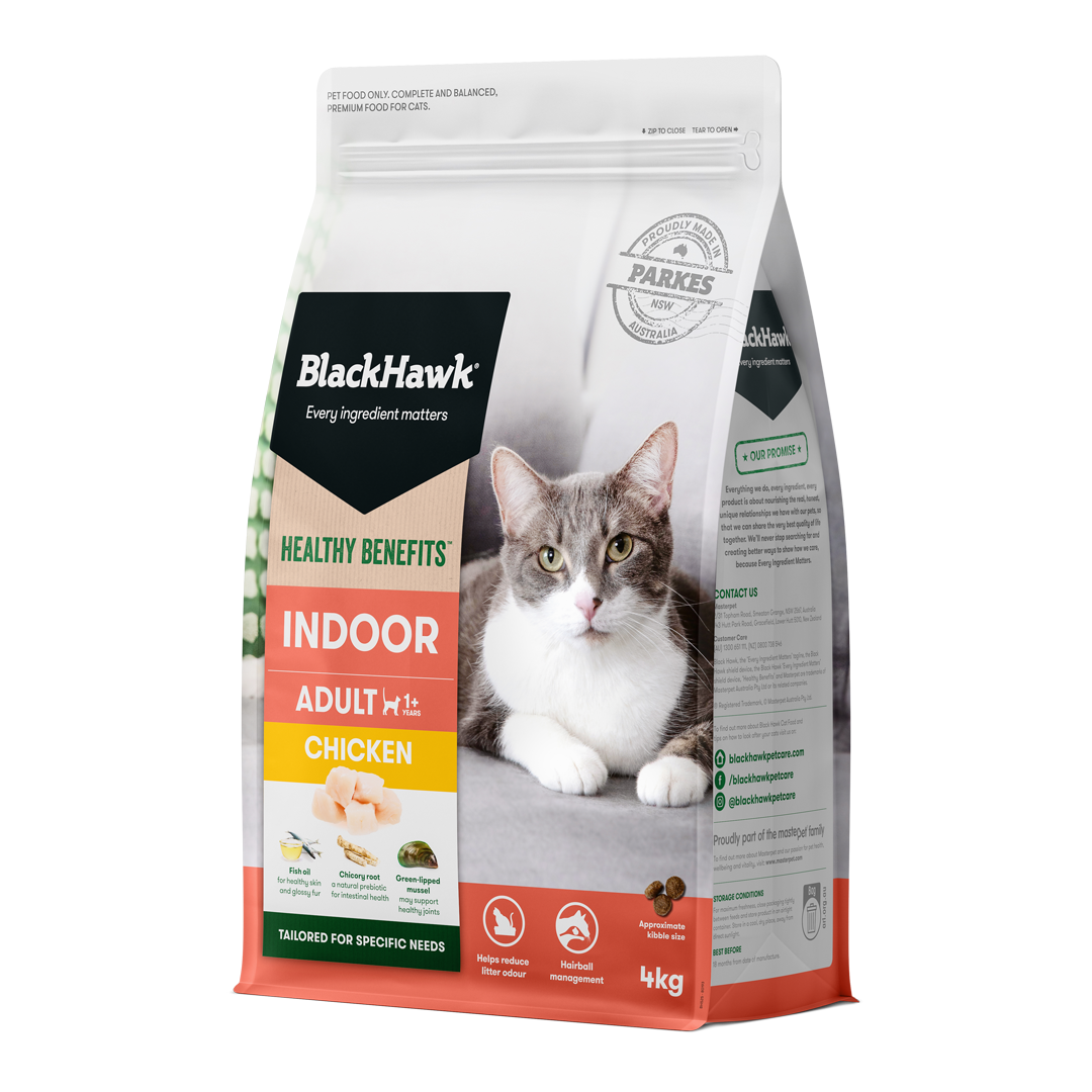 Black Hawk HB Cat Indoor Chicken 4kg