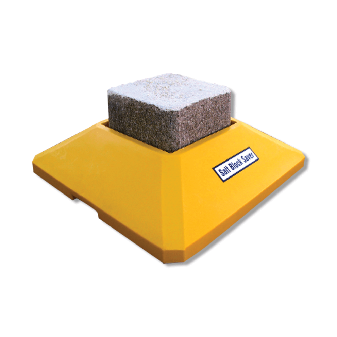 Stallion Plastics Salt Block Saver Yellow