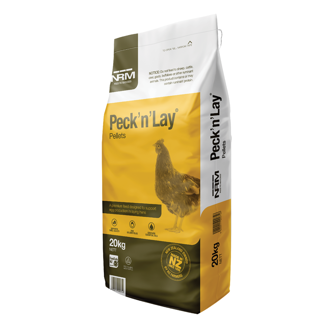 NRM Peck'n'Lay Pellets 20kg