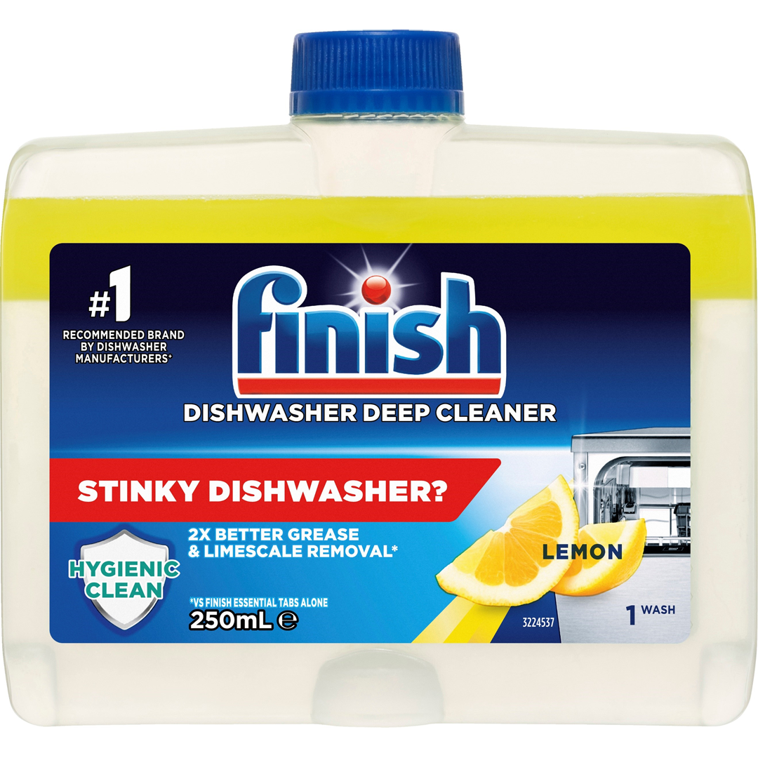 Finish Auto Dishwasher Cleaner Lemon 250ml
