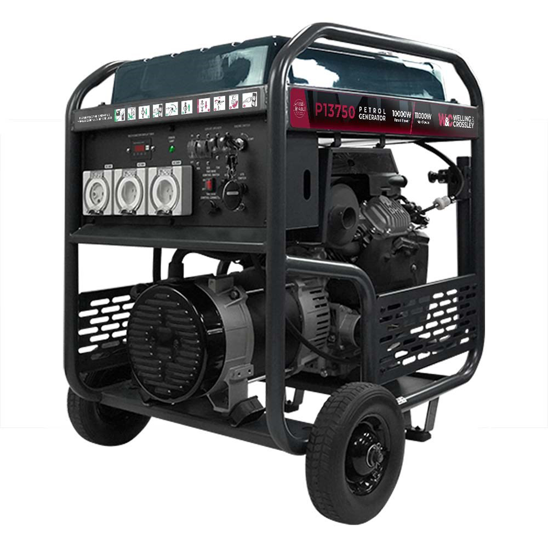 W&C P13750 Open Frame AVR Generator 10000W 13.73kVA