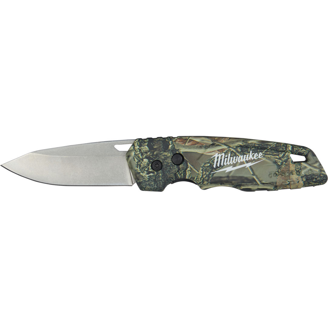 Fastback Folding Camo Knife