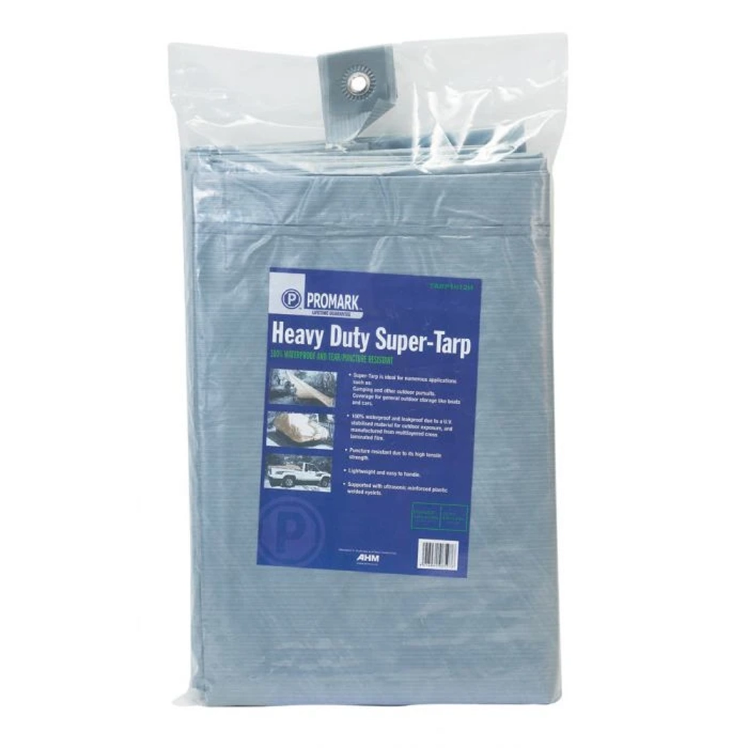 Promark Heavy Duty Super Tarpaulin 4.8m x 3.6m (16ft x 12ft)