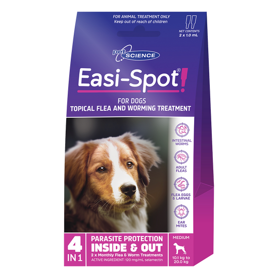 Petscience Easi-Spot Med Dog 120mg