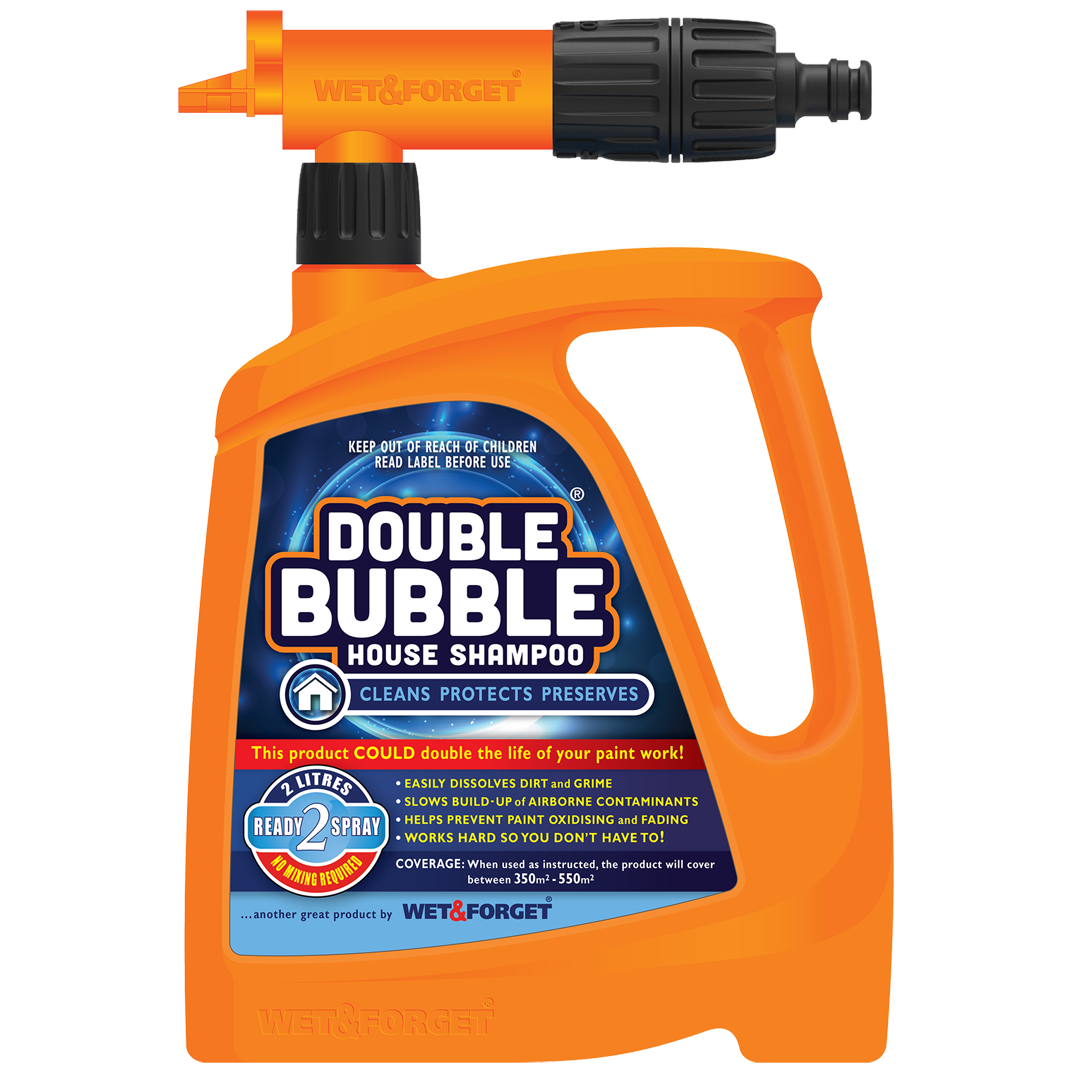 Double Bubble House Wash Hose End 2L