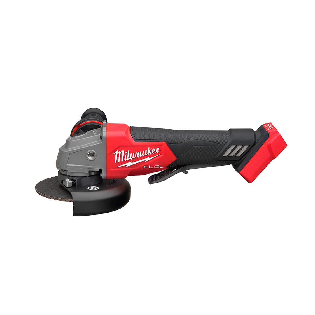 M18 Fuel 125mm Angle Grinder w Deadman Paddle Switch