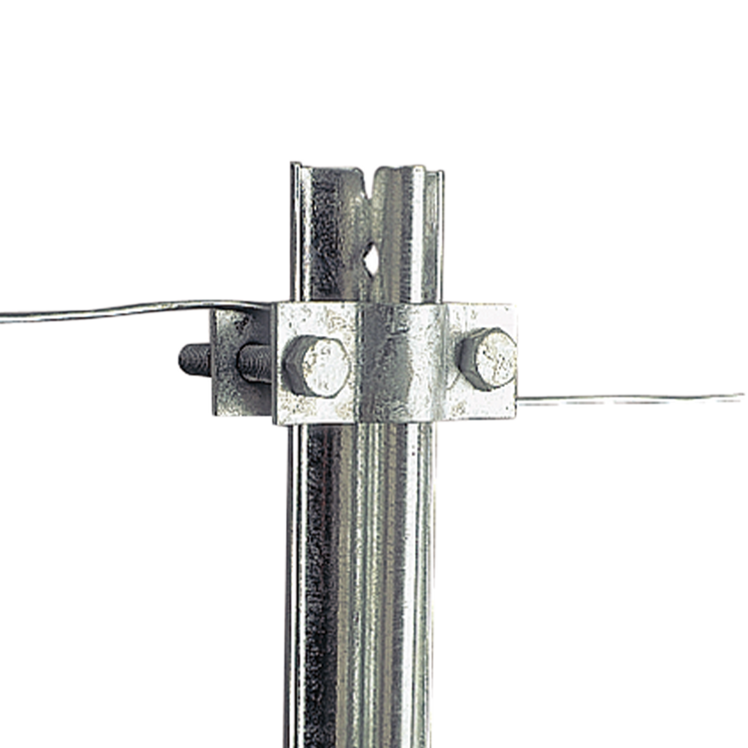 Gallagher Earth Stake And Clamps Galvanised 3 Packet