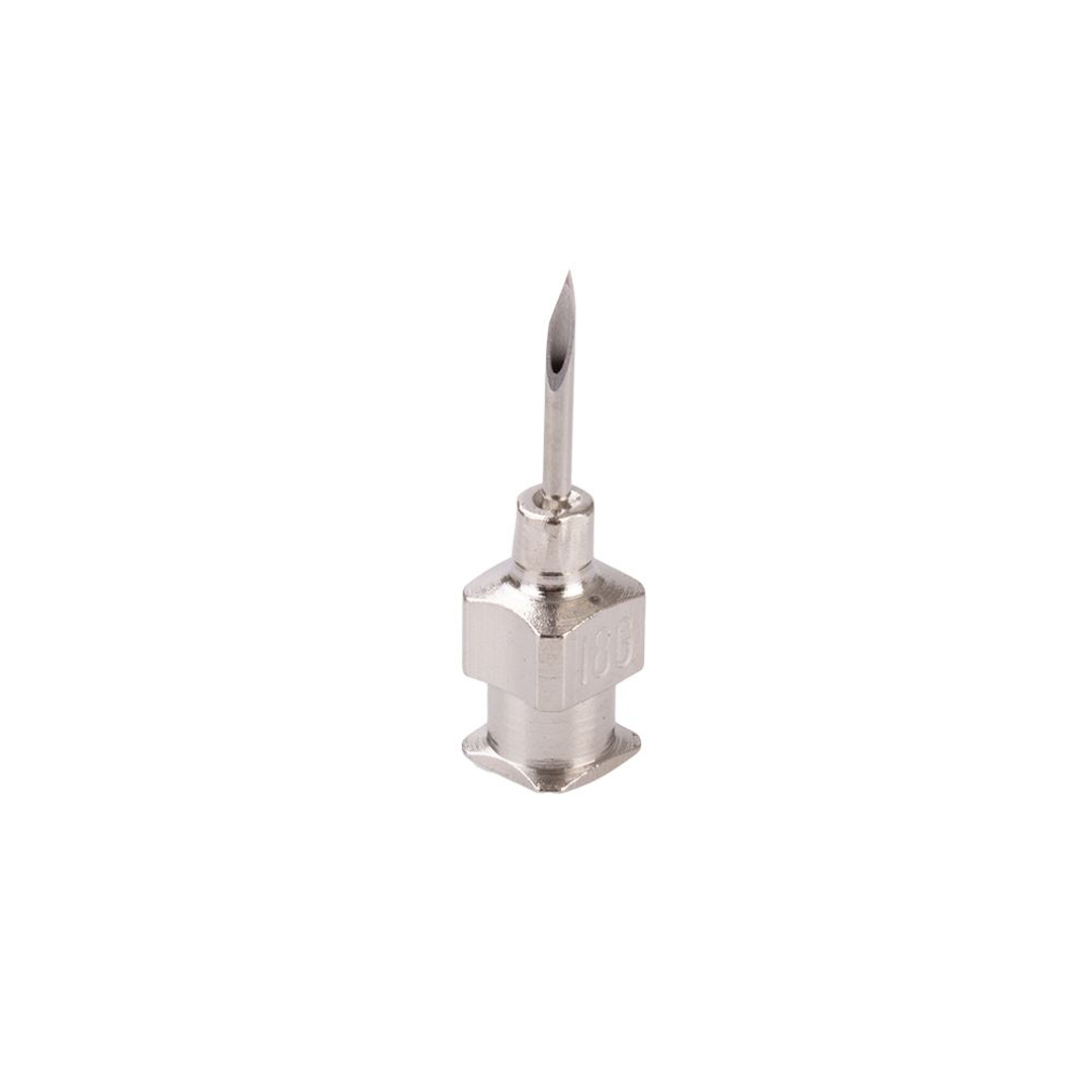 Doctor Needles Stainless Steel Economy 18G x 3/8in 12 Packet