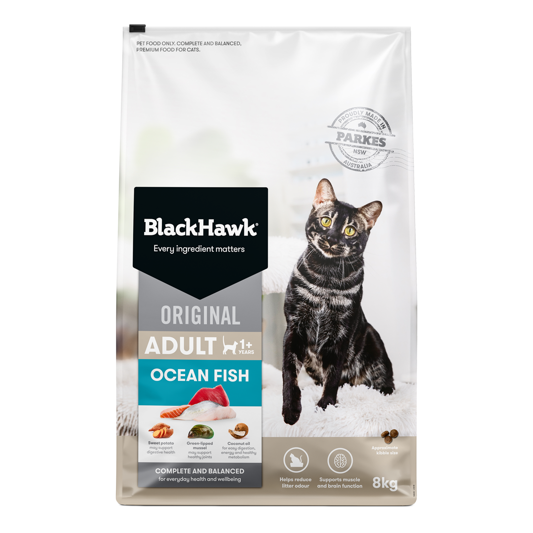 Black Hawk Orig Cat Ocean Fish 8kg