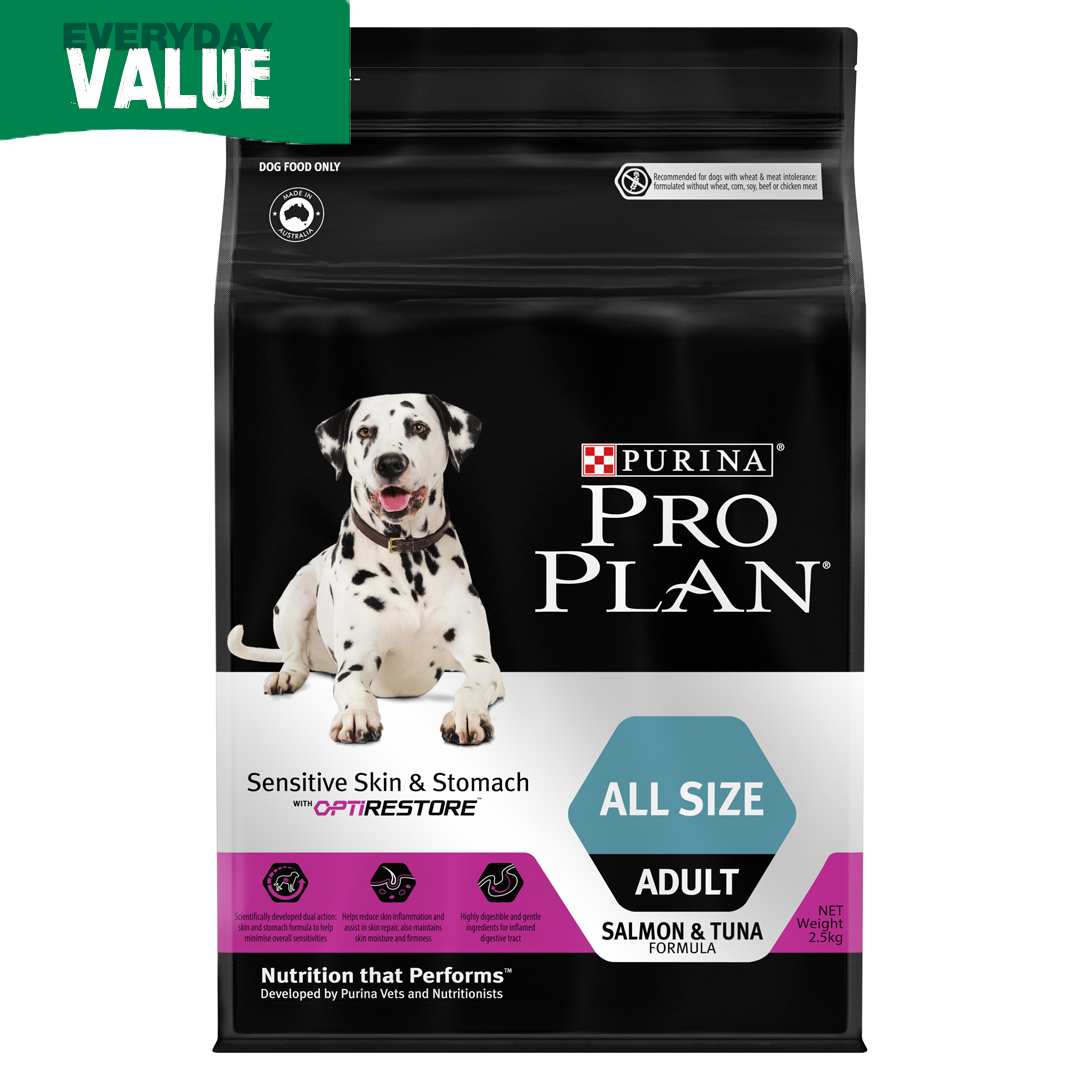 Pro Plan Adult Sensitive Skin & Stomach SM/Toy 2.5kg