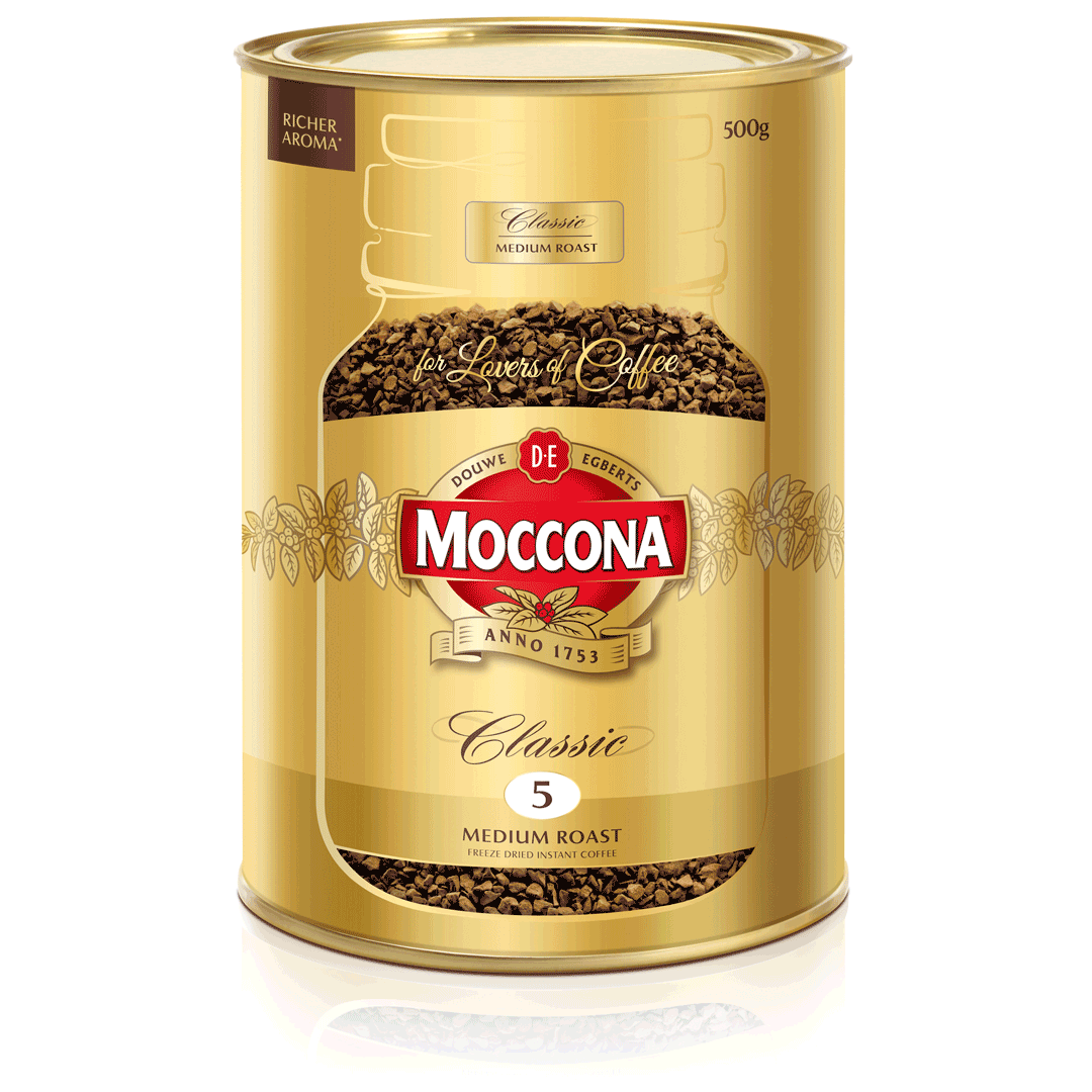 Moccona Classic Medium Tin Freeze Dried 500g