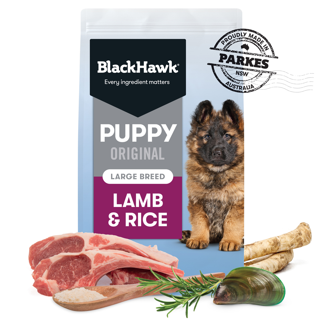 Black Hawk Puppy Large Lamb & Rice 10kg