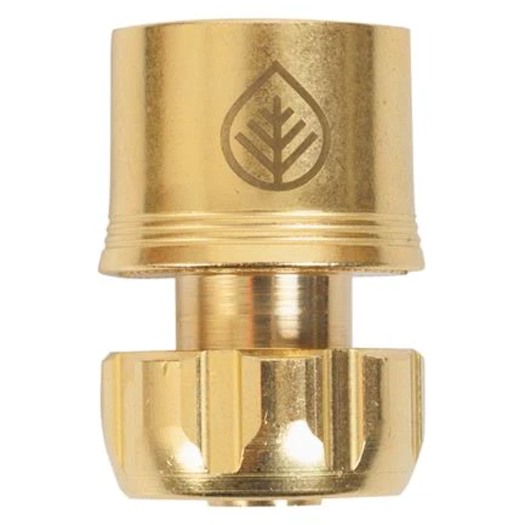 Pope Hose Connector Brass Flow Thru 12mm