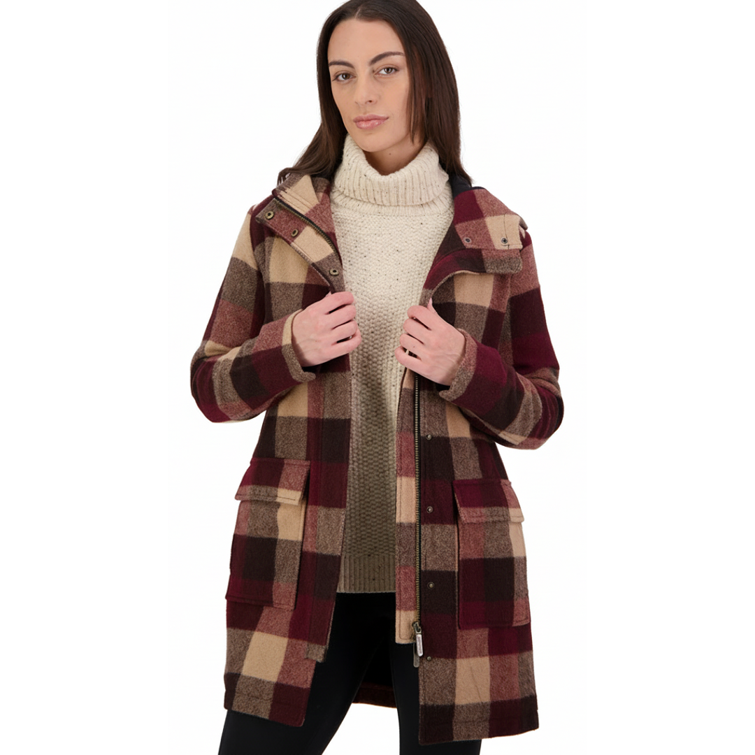 Swanndri Annmore V2 Wool Overcoat Wmns