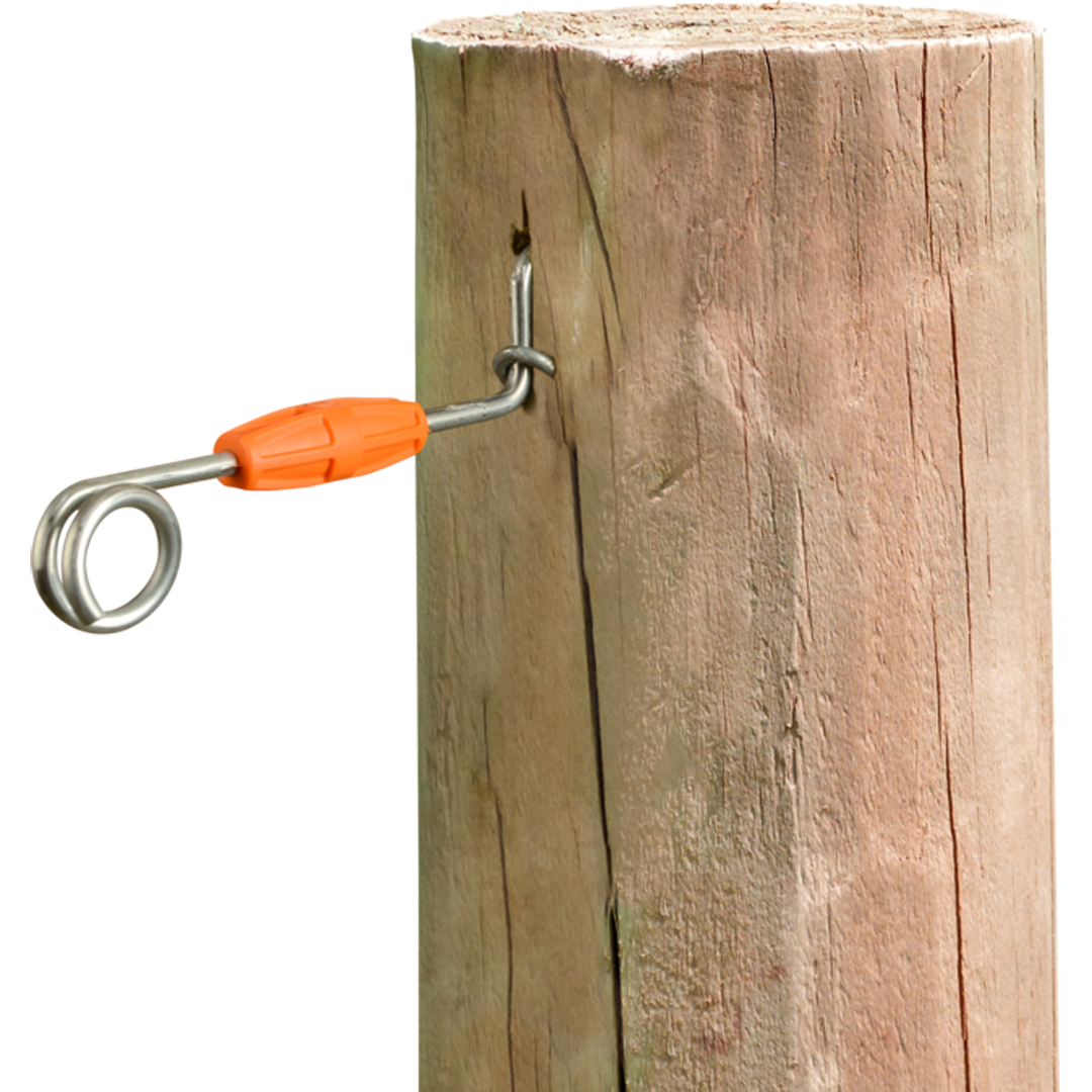 Gallagher Live Tip Offset Wood Post 160mm 20 Packet