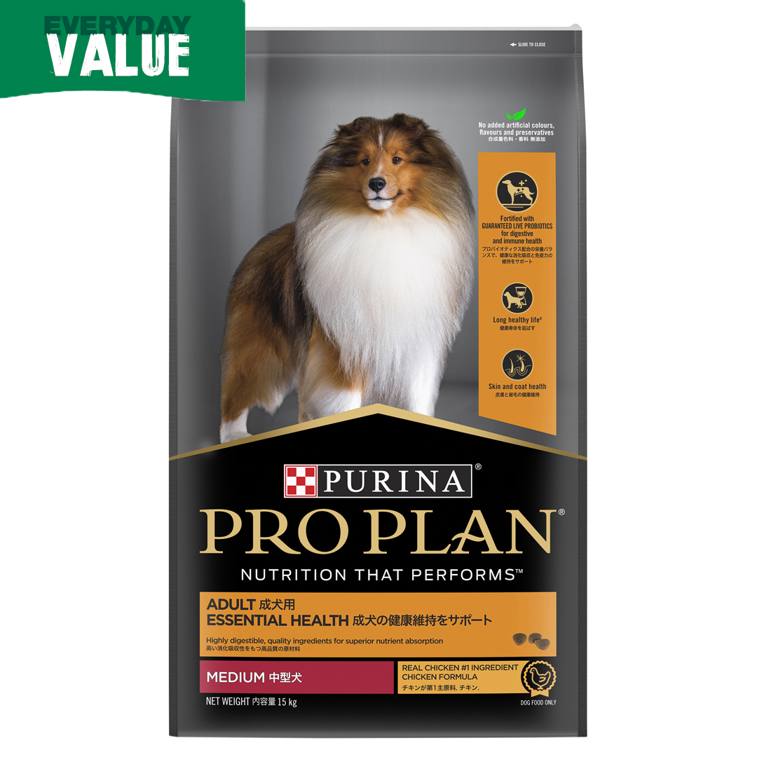 Pro Plan Adult Medium Breed Chicken 15kg