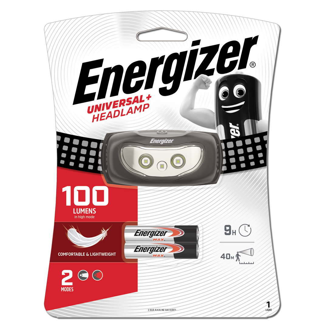 Energizer Universal Plus Headlight 100Lm