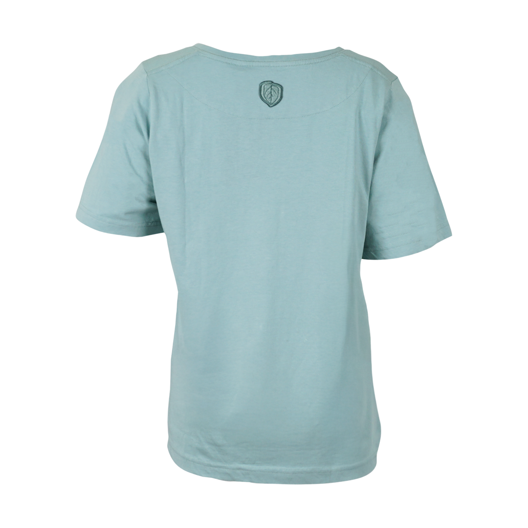 Stoney Creek Patch V-Neck Tee Wmns