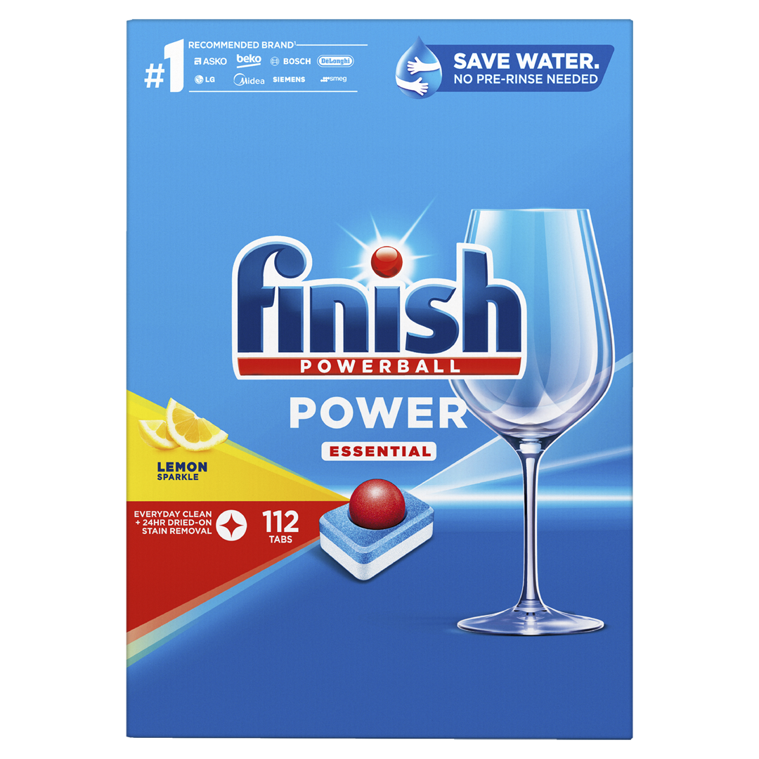 Finish Power Essential Dishwasher Tablets 112 Pack