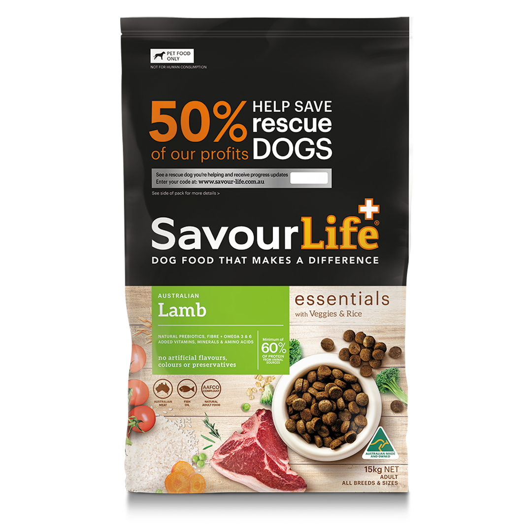 Savourlife Essentials Lamb 15kg