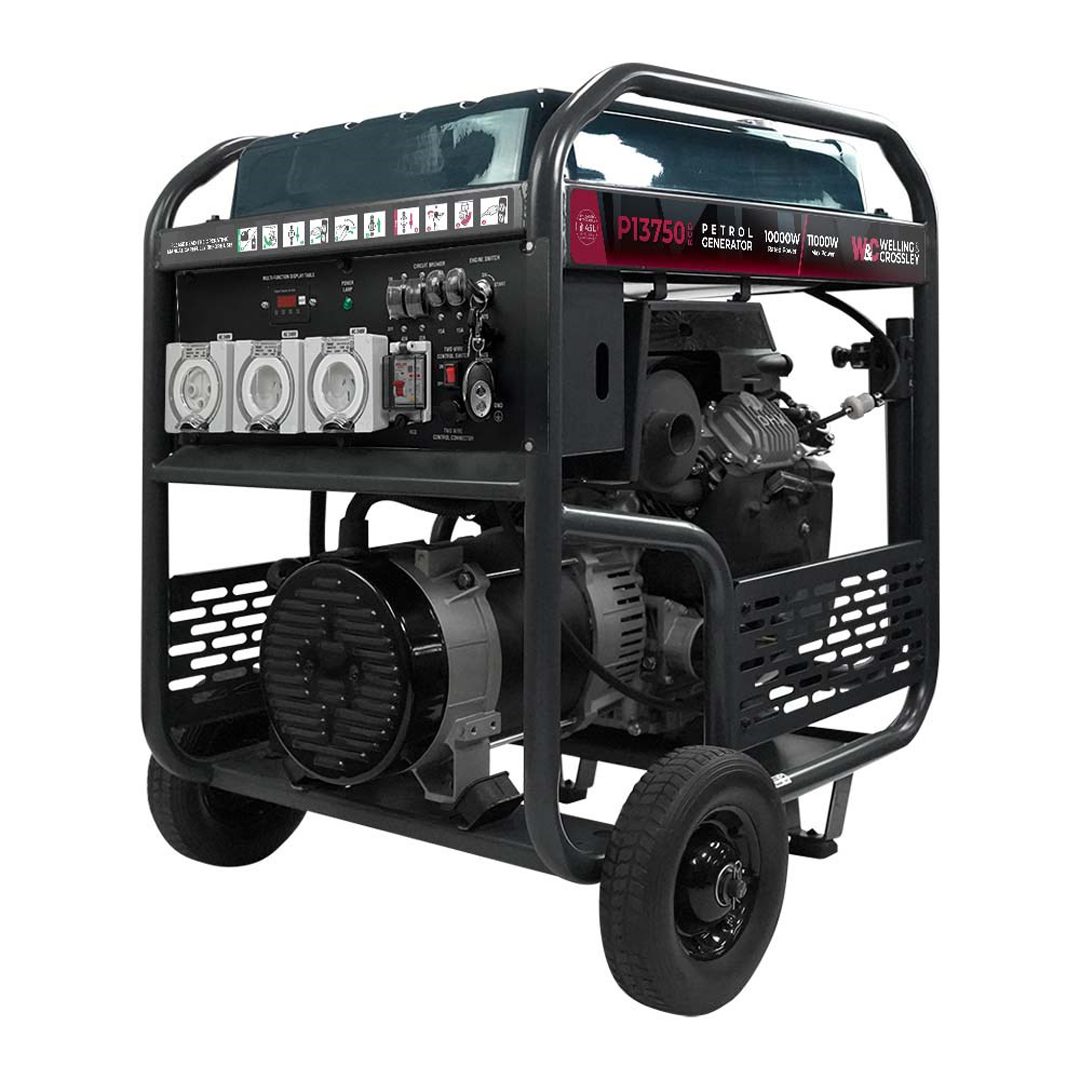 W&C P13750RCD Open Frame AVR Generator 10000W 13.75kVA