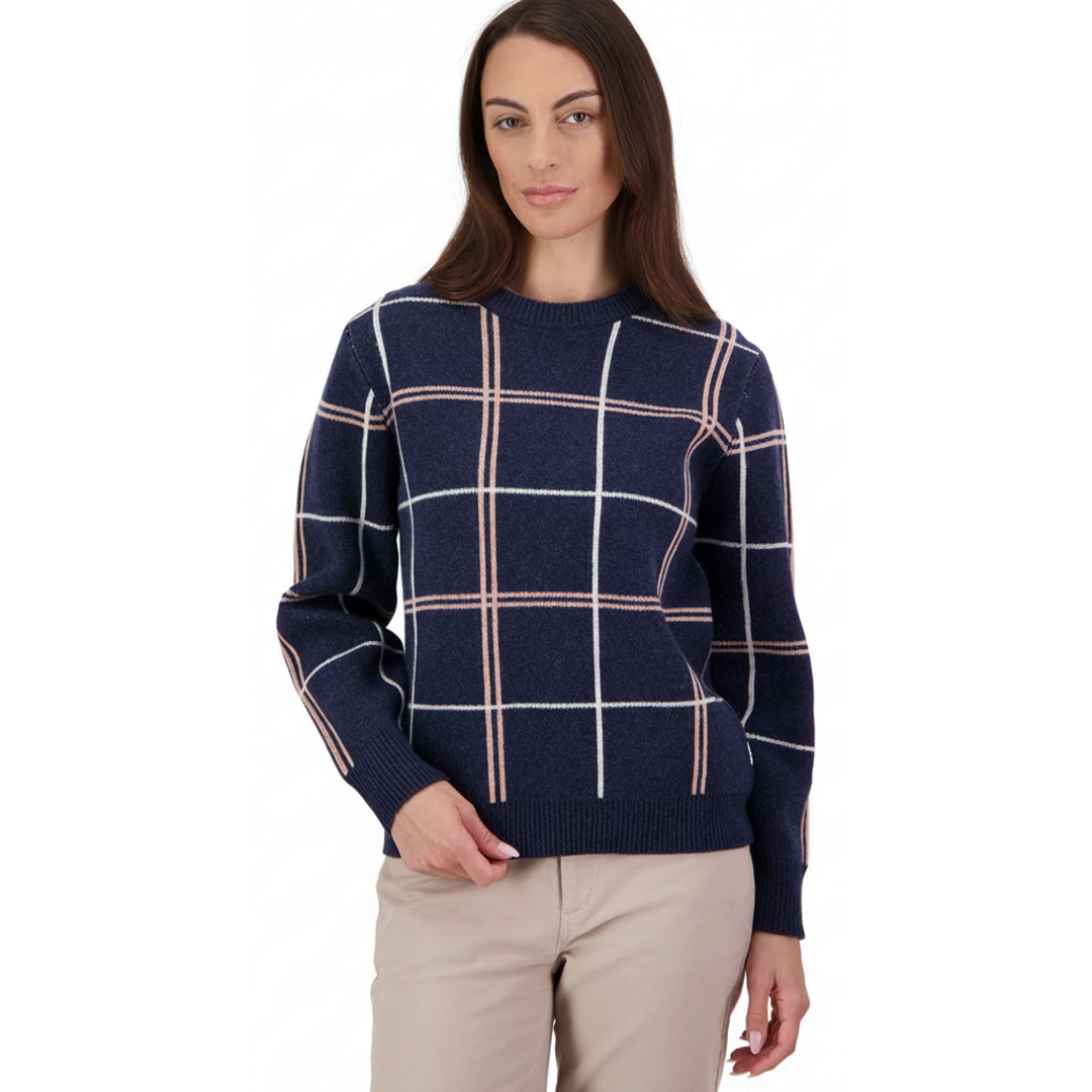 Swanndri Yasmin Check Knit Wmns