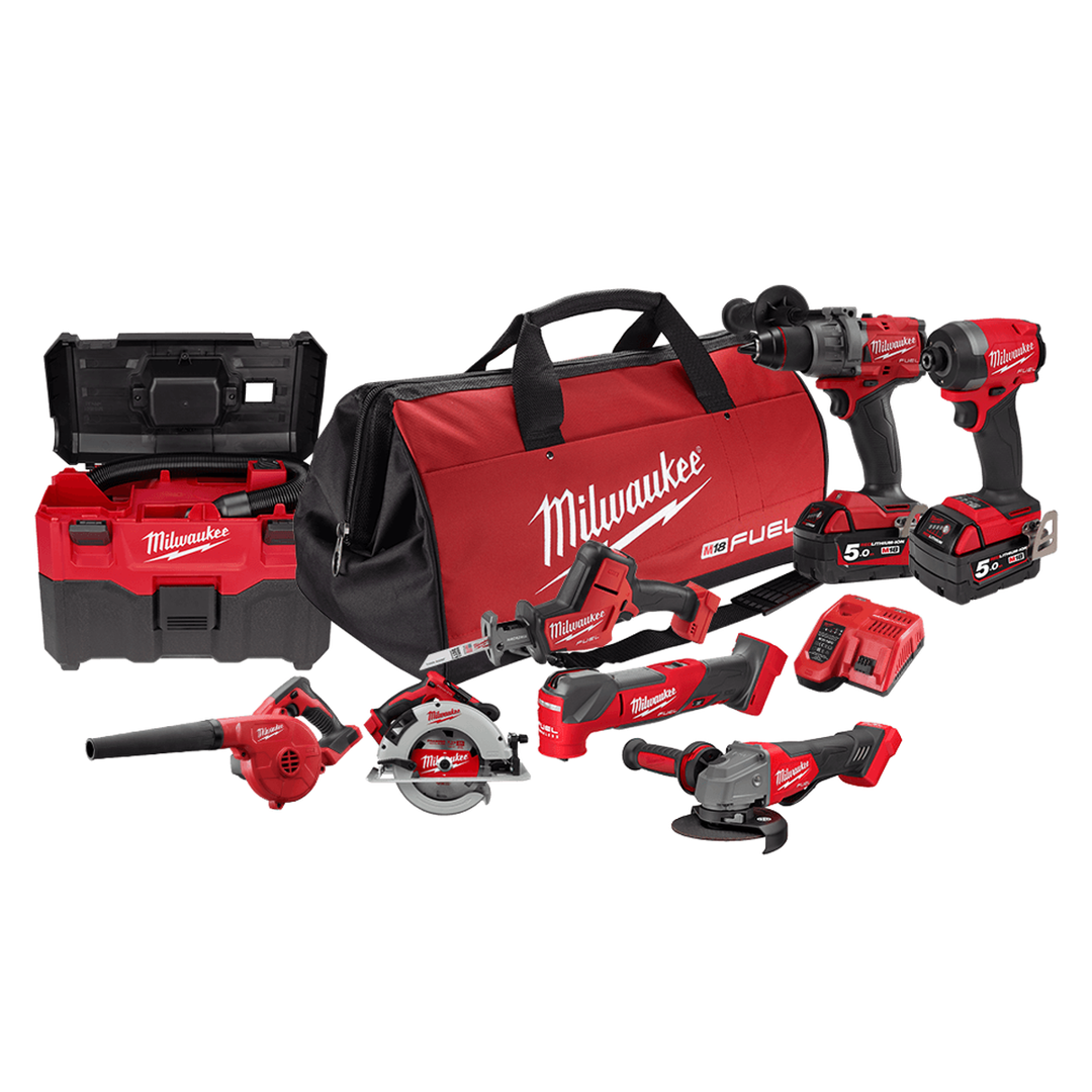 M18 Fuel 8 Piece Power Pack 8B3