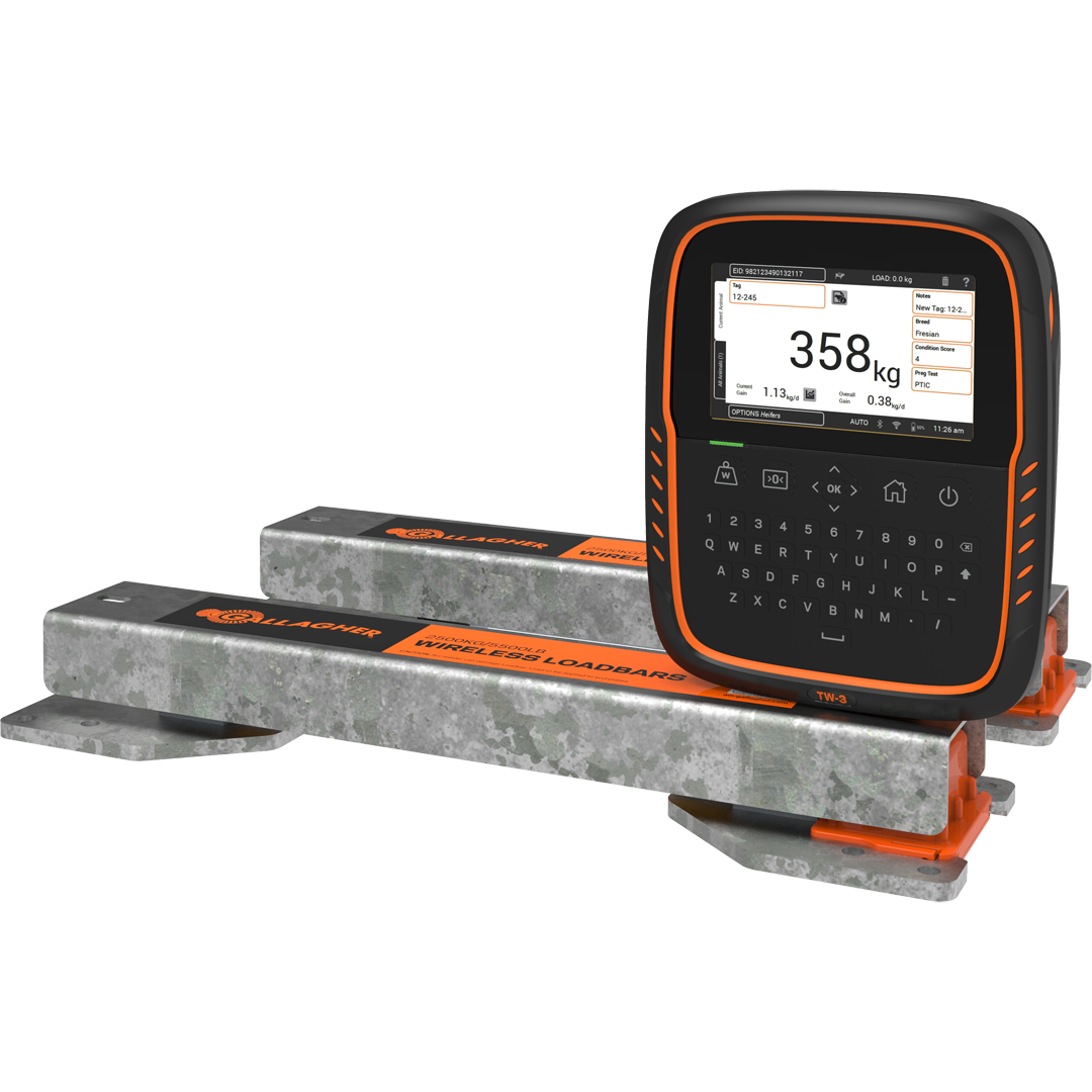 Gallagher TW3 Weigh Scale + 2.5T Wireless Lbars