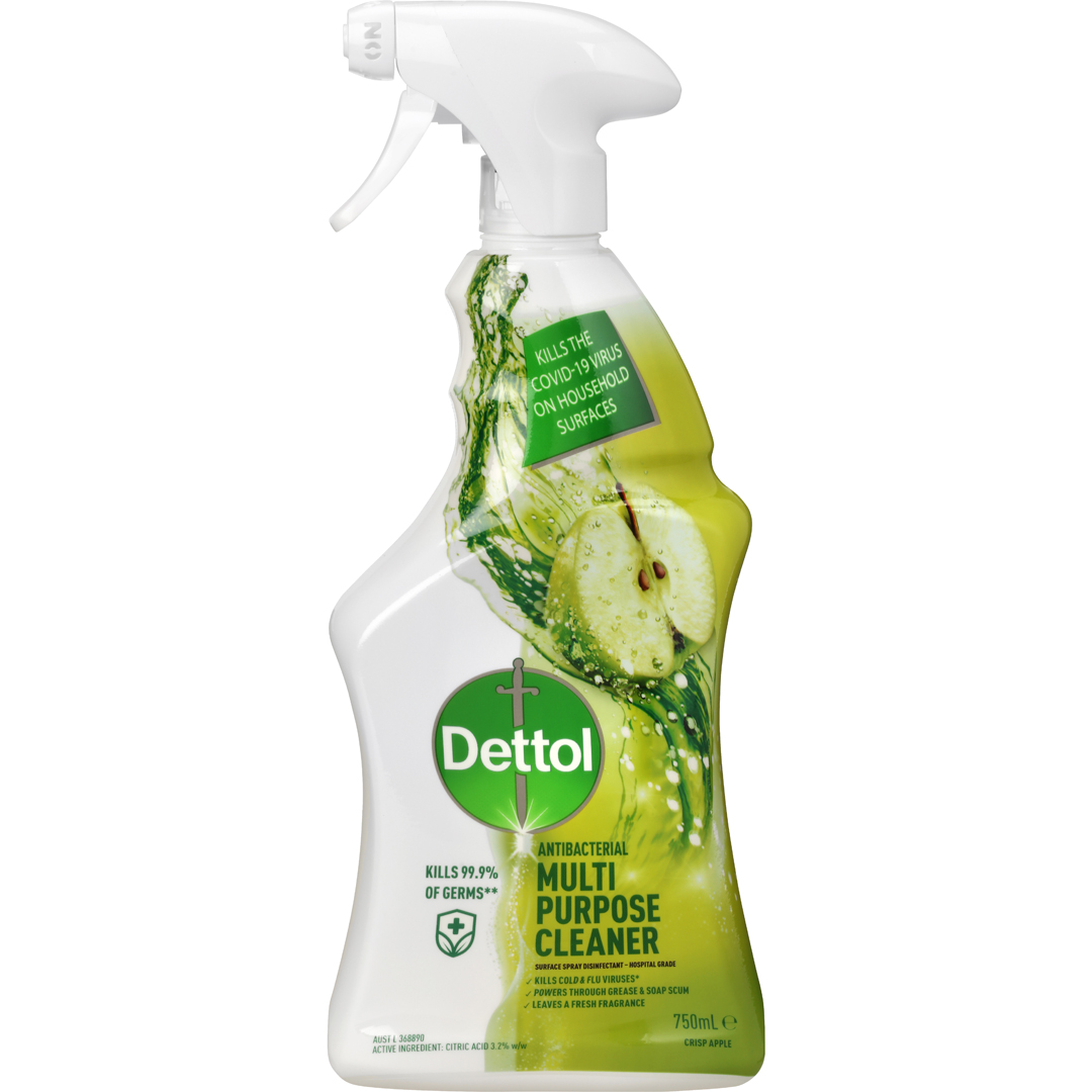 Dettol Healthy Clean Multipurpose Trigger Crisp Apple 750ml