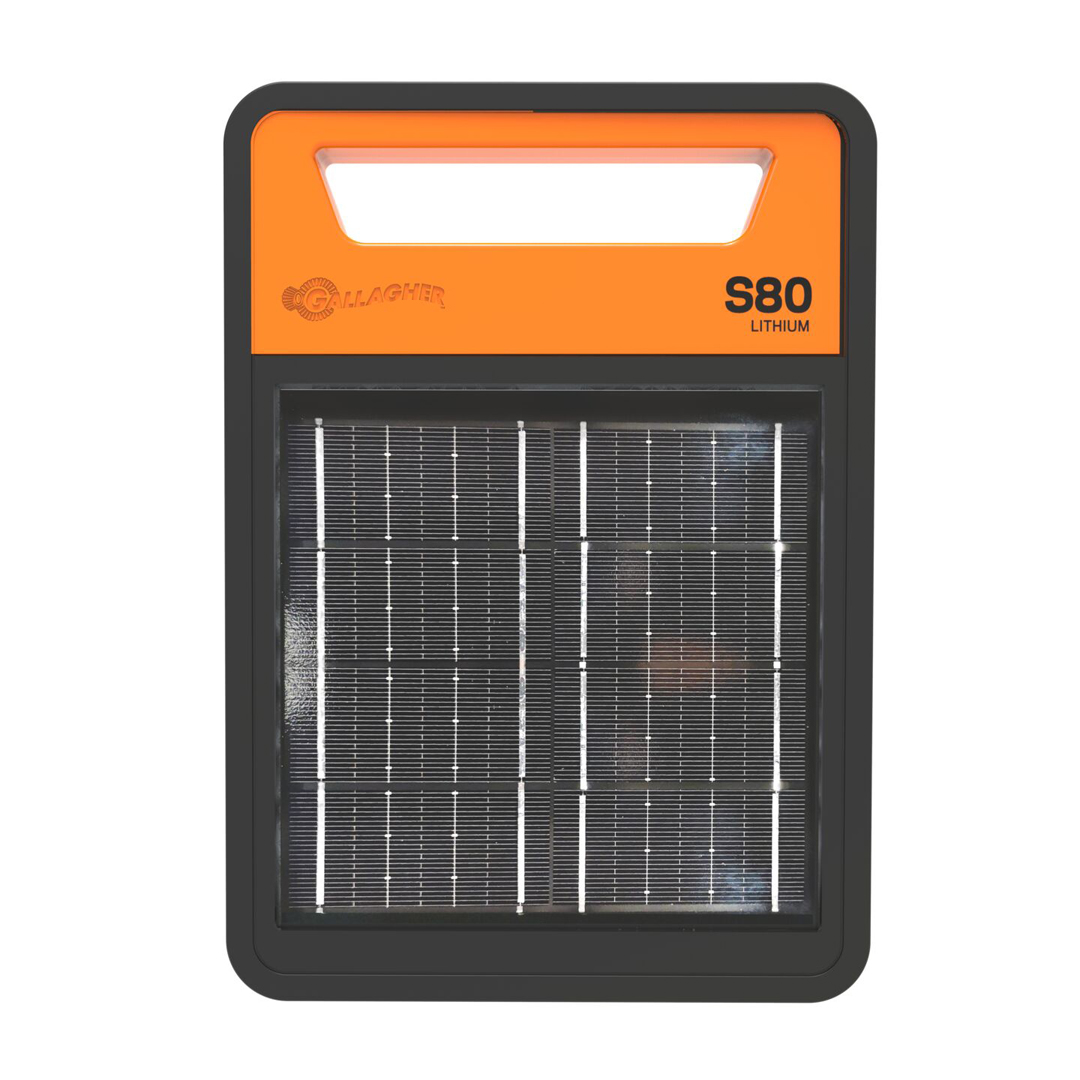 Gallagher S80 Lithium Solar Portable 3.5Ha
