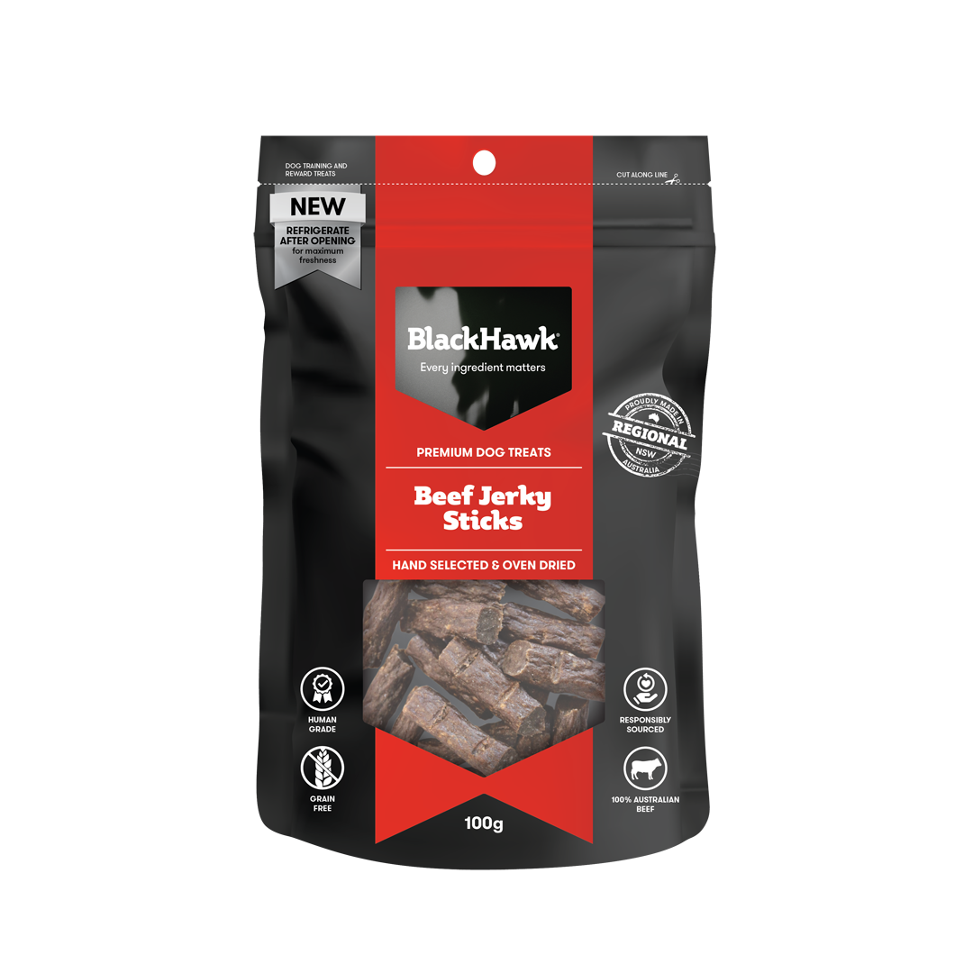 Black Hawk Dog Beef Sticks 100g