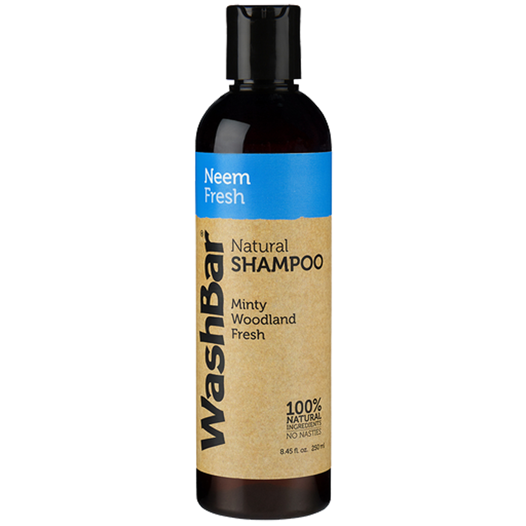 WashBar Natural Shampoo Neem Fresh 250ml