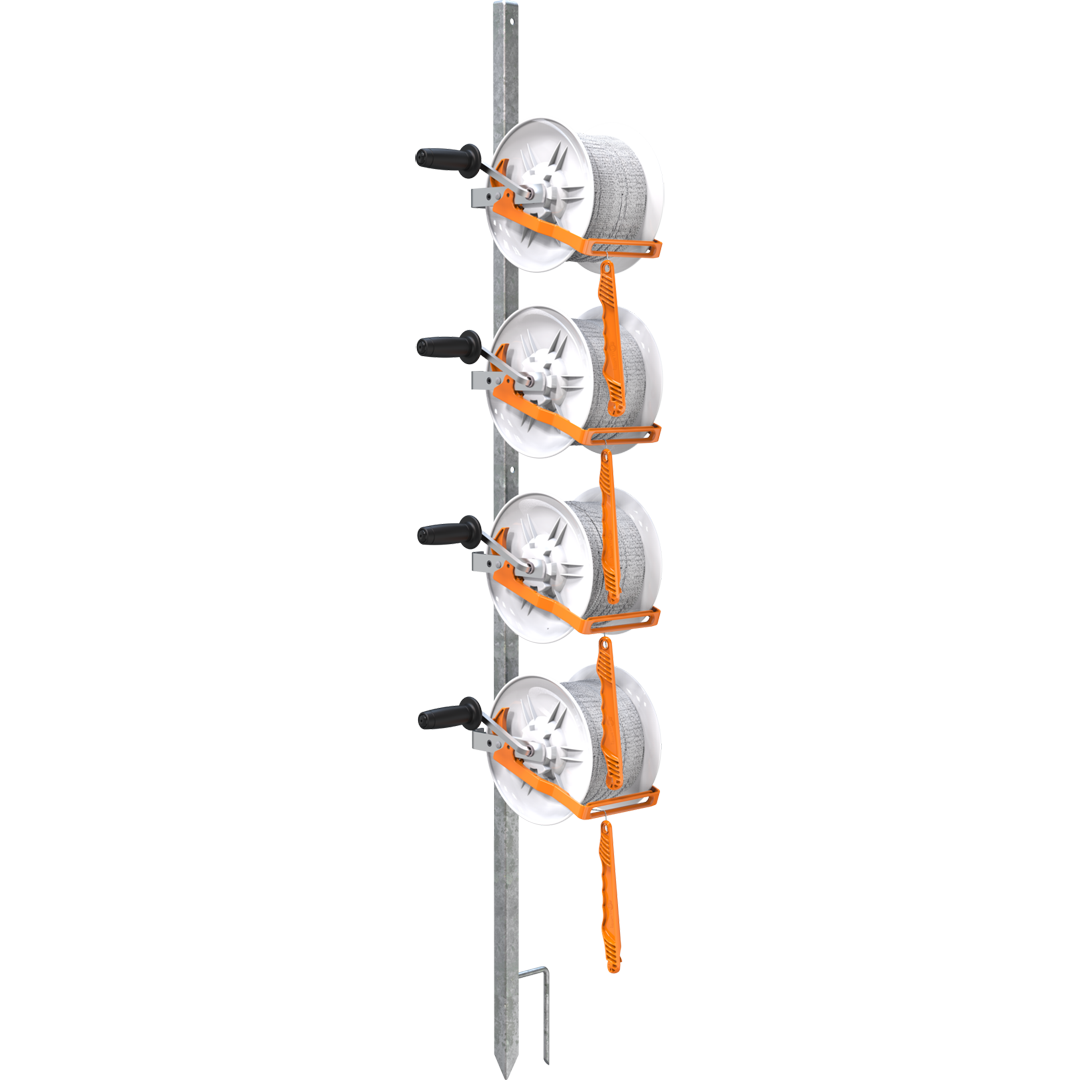 Gallagher Geared Reel Quad And Polywire 500m