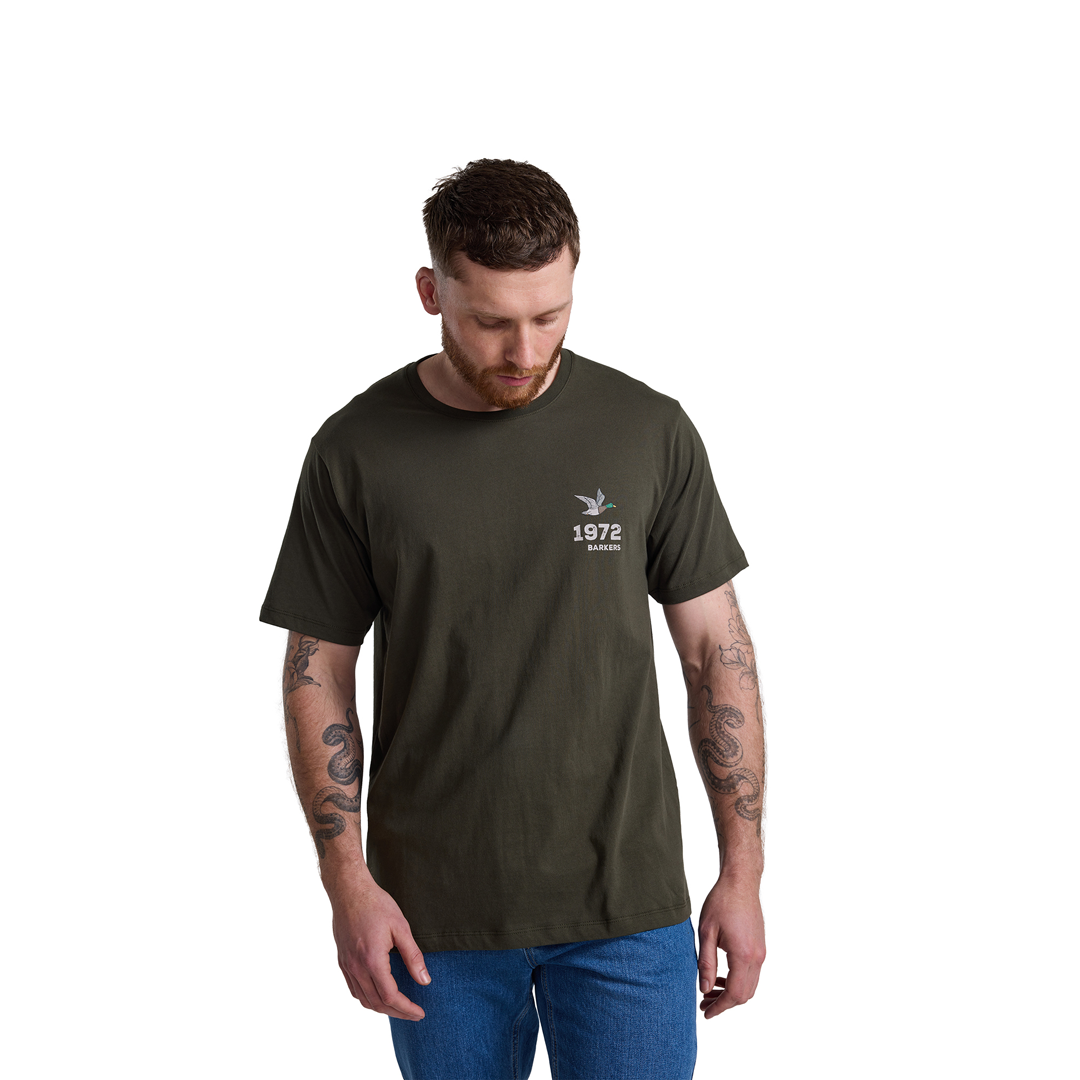 1972 Mallard Print Tee Mns