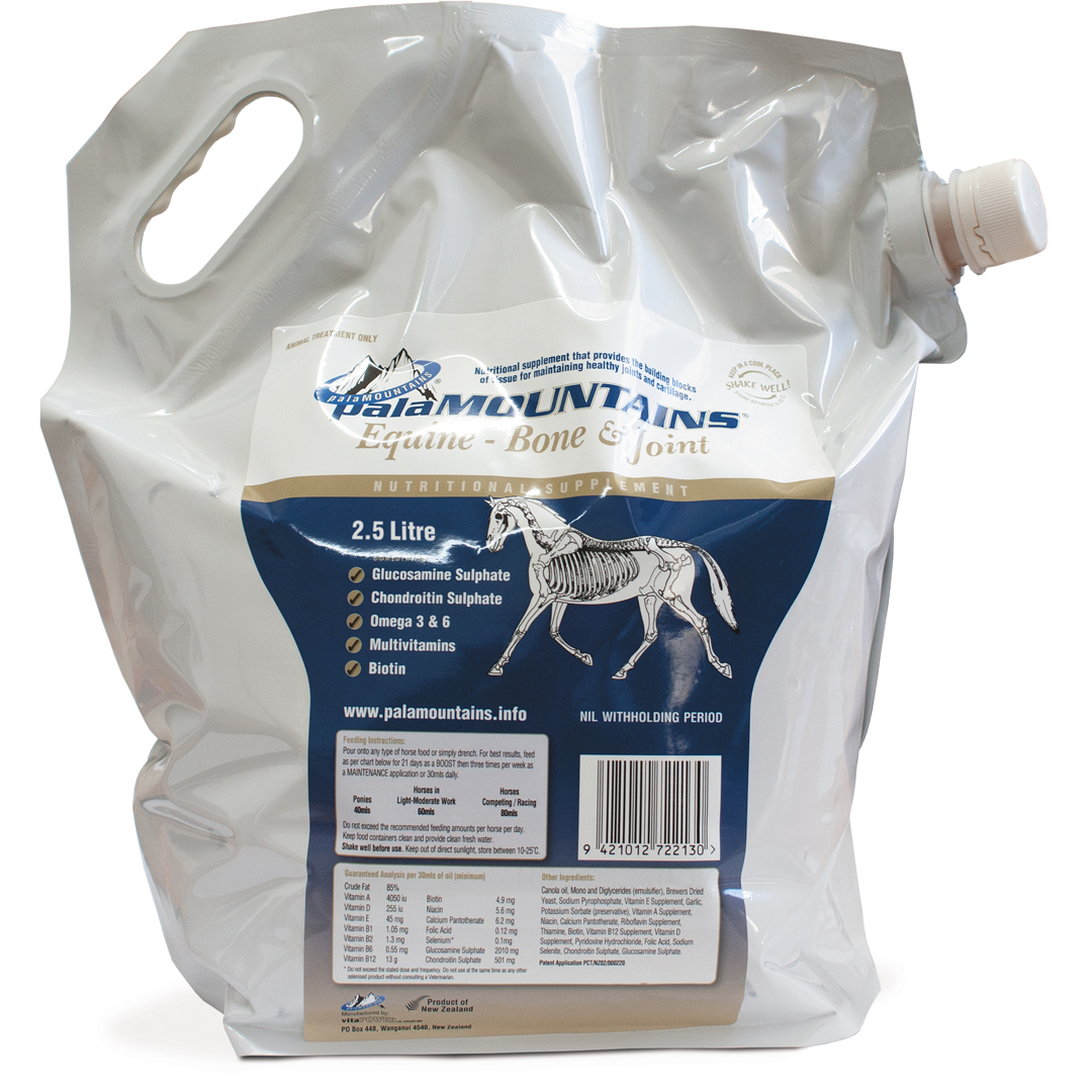 PalaMountains Equine Bone & Joint 2.5L